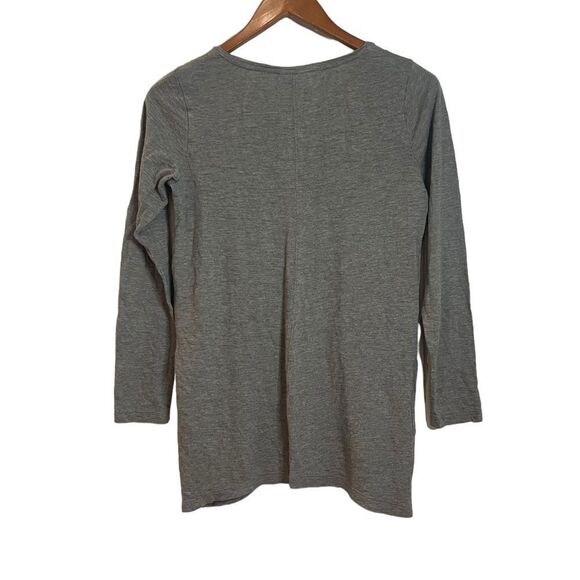 3 for $30! J. Jill grey v neck tunic. Size xsp - Picture 7 of 8